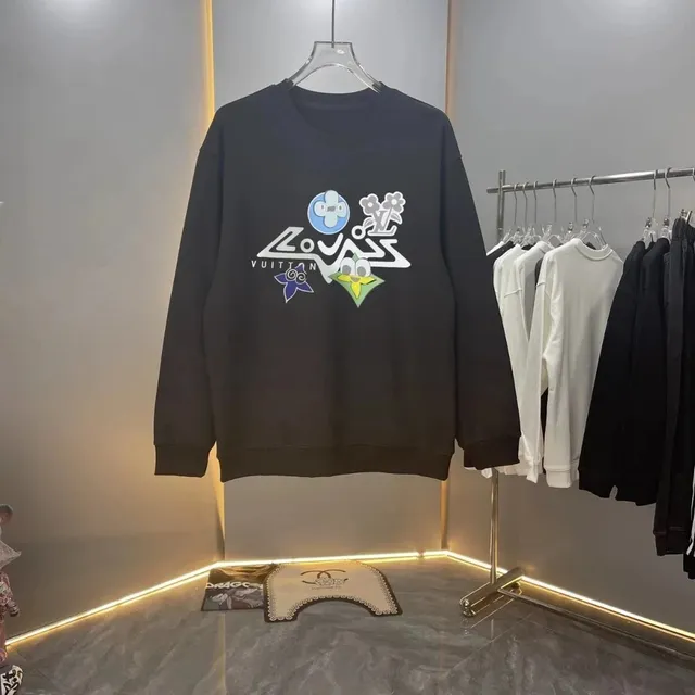 Louis Vuitton Crewneck Sweatshirt Floral Monogram Print
