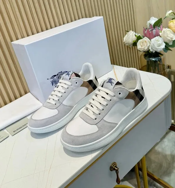 Burberry Low-top Sneaker Checkered Panel