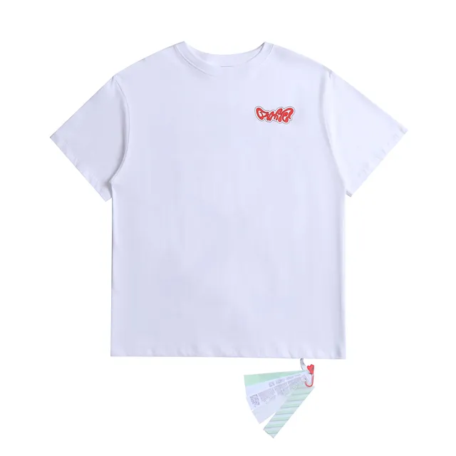 Off-White T-Shirt Red Logo