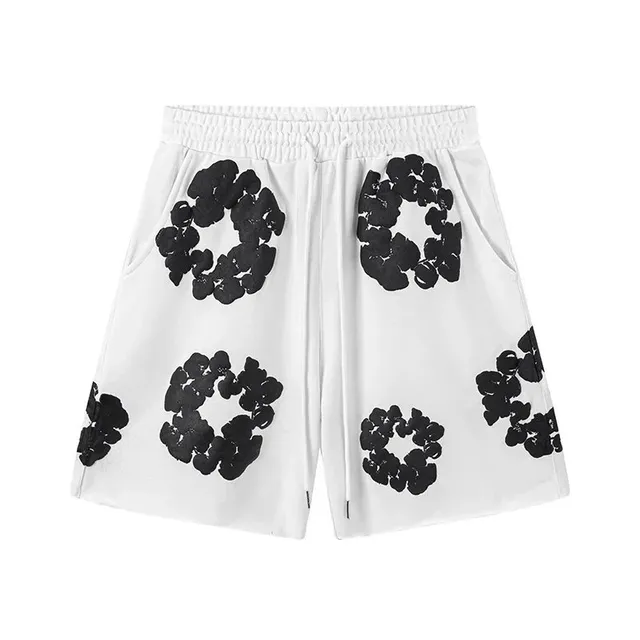 Denim Tears Printed Shorts Abstract Floral Print