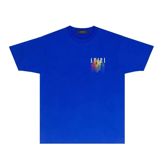 Amiri Graphic Tee Rainbow Logo