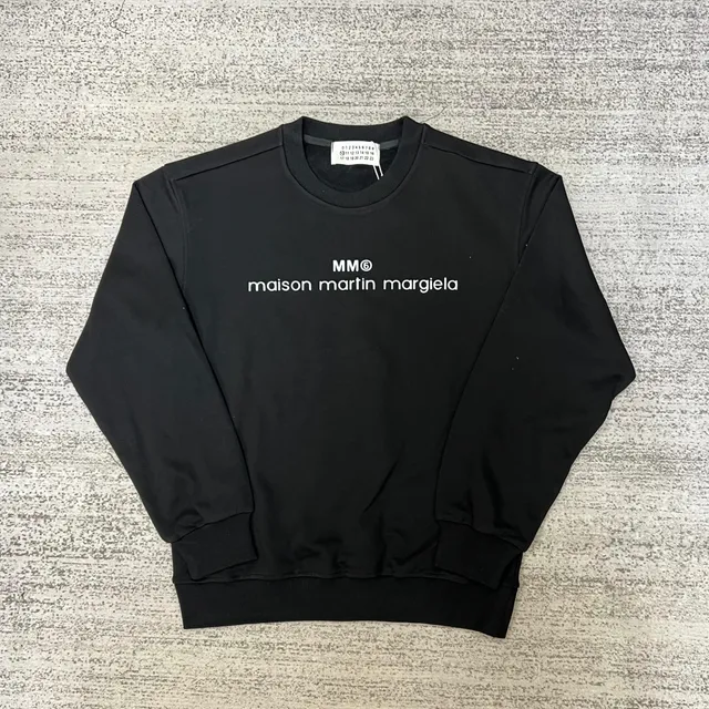 Maison Margiela Crewneck Sweatshirt MM6 Logo Print