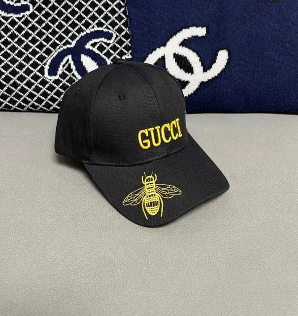 Gucci Baseball Cap Bee Embroidery