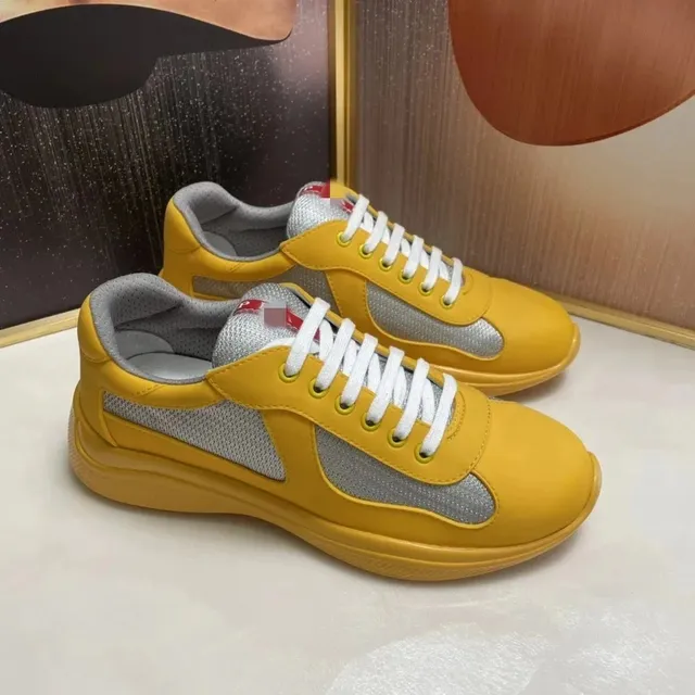 Prada Linea Rossa Trainer Yellow/Grey