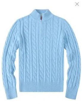 Polo Ralph Lauren Cable Knit Quarter-Zip Sweater