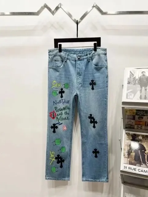 Chrome Hearts Straight Fit Jeans