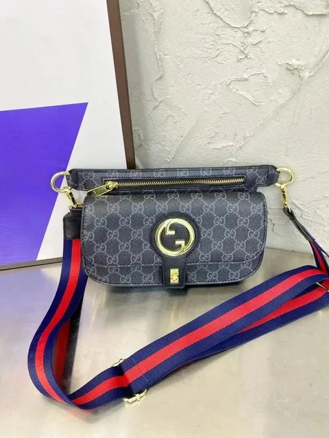 Gucci GG Marmont Belt Bag Monogram Canvas