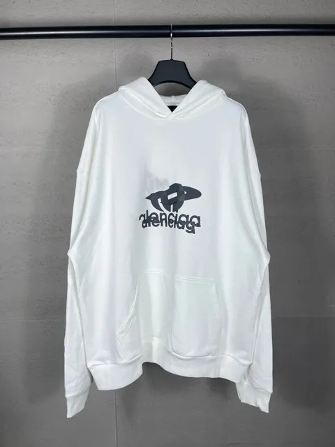Hooded Sweatshirt Logo Print
