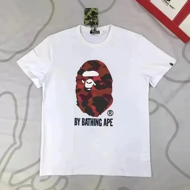 BAPE Shark Tee Camouflage Ape Head