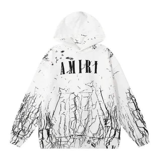 Amiri hoodies sweatshirts Cracked Print