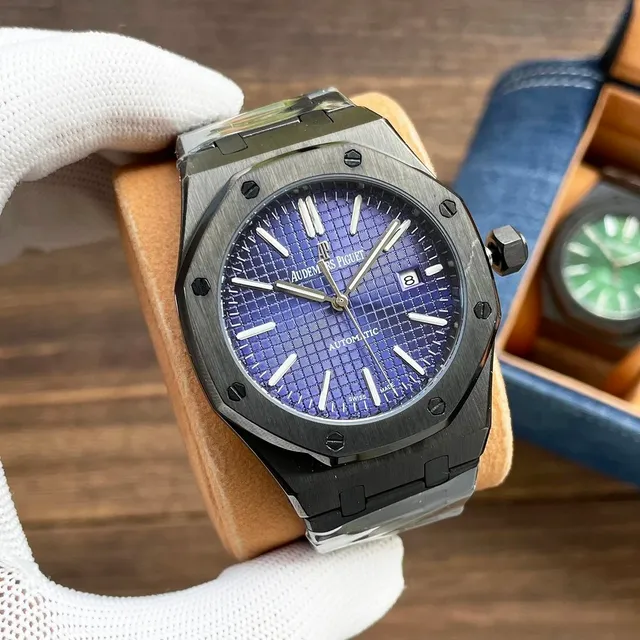 Audemars Piguet Royal Oak Tapisserie Blue Dial