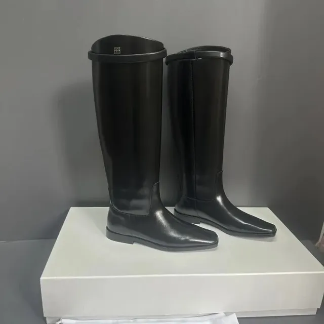 Loewe Equestrian Boots Smooth Leather