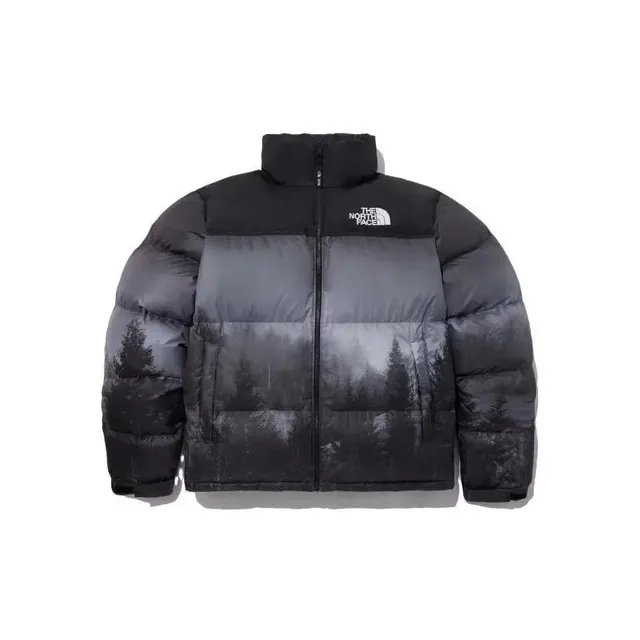 The North Face Nuptse Jacket Forest Print