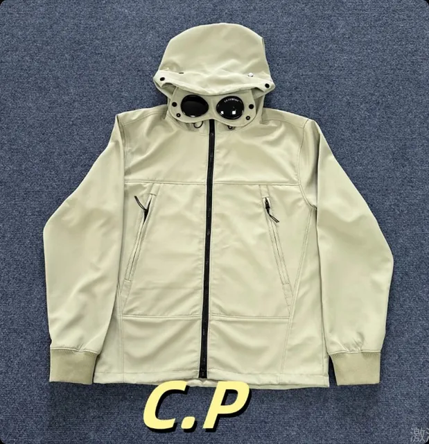 C.P. Company Goggle Jacket Beige