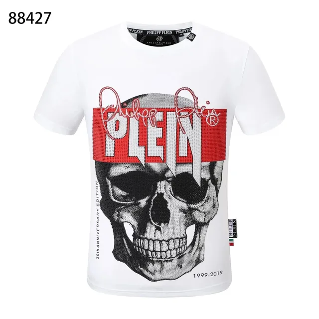 Philipp Plein Skull Graphic Tee 20th Anniversary Edition
