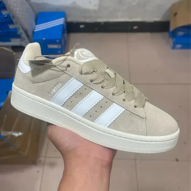 Adidas Campus Beige White
