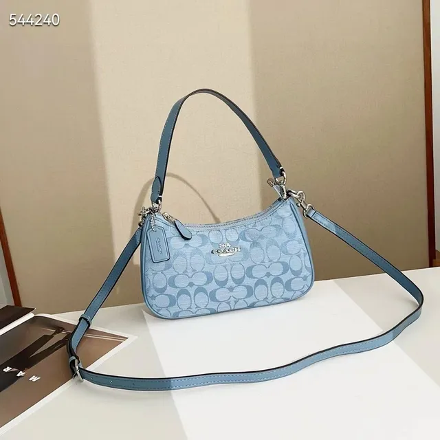Coach Hobo Bag Signature Canvas