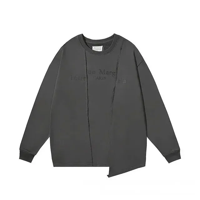 Maison Margiela Long-Sleeve Sweatshirt Deconstructed Logo