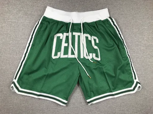 NBA Celtics Mesh Shorts Team Logo
