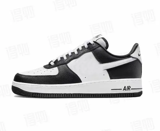 Nike Air Force 1 Low 黑白拼接