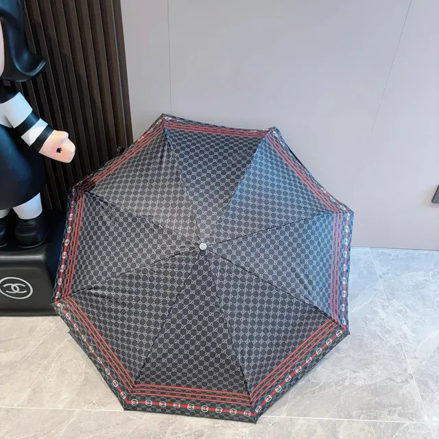 Gucci GG Marmont Umbrella Web Stripe Trim