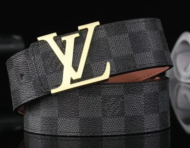 Louis Vuitton LV Belt Damier Graphite