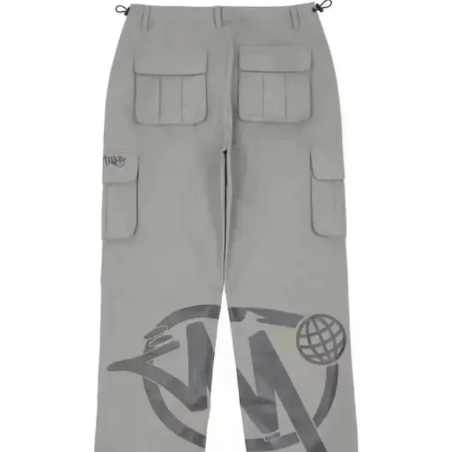 Minus Two Cargo Pants Global Logo Print
