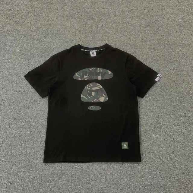 BAPE Shark Tee Camo Ape Head