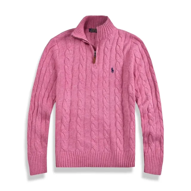 Polo Ralph Lauren Cable Knit Quarter-Zip Sweater Cable Knit