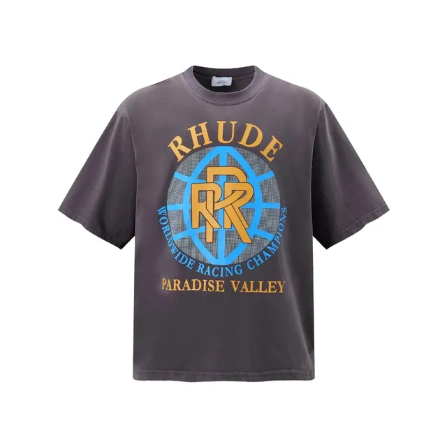 Rhude Graphic Tee Worldwide Racing Champions