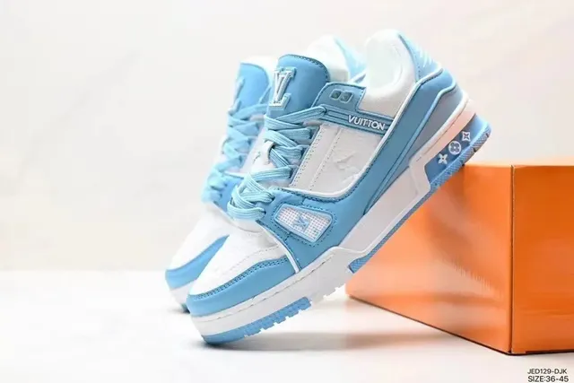 Louis Vuitton LV Trainer Sky Blue