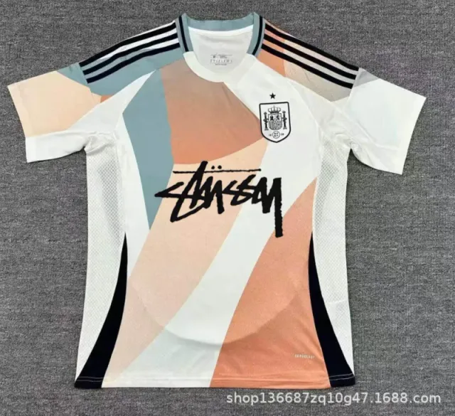 Adidas Spain Away Jersey Stüssy Collab