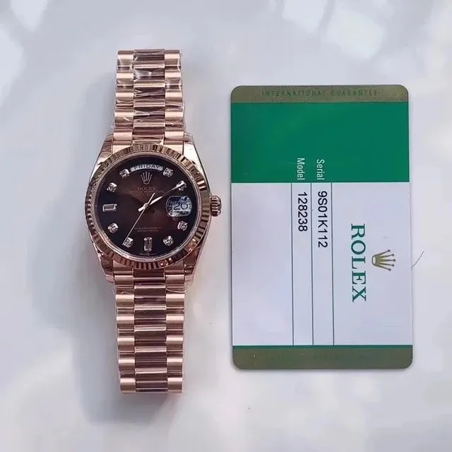 Rolex Datejust Diamond Hour Markers