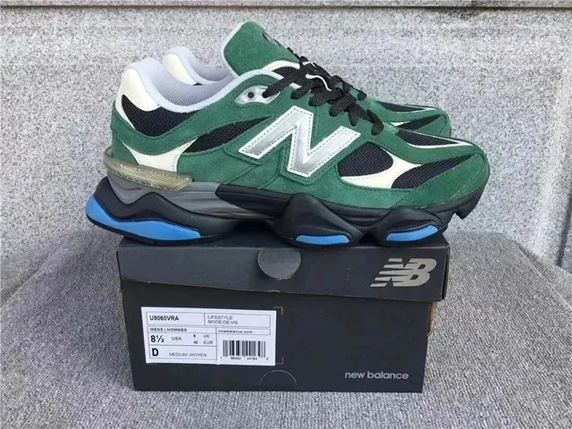 New Balance 9060 Green White Black