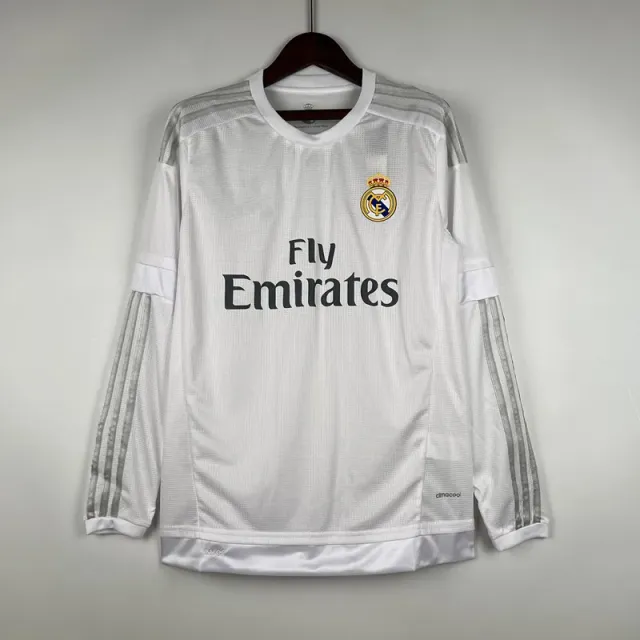 15-16 real madrid home long sleeves