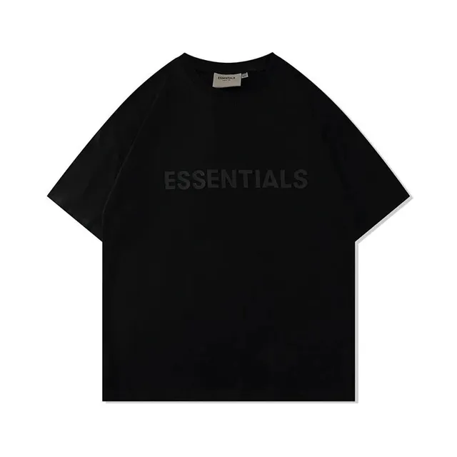 Fear of God Essentials Logo Tee Black