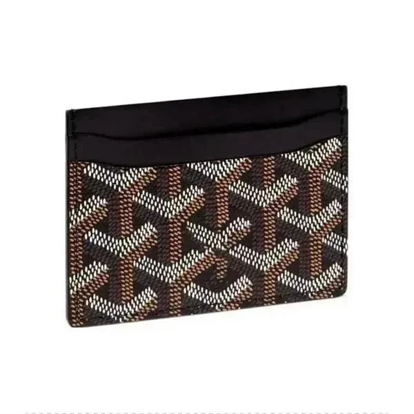 Goyard Card Holder Goyardine Canvas