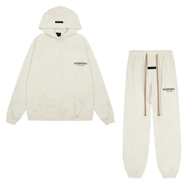 Fear of God Essentials Hoodie and Joggers Set Essentials Logo