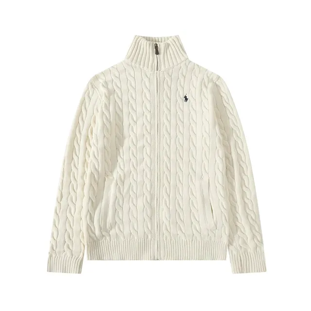 Polo Ralph Lauren Cable Knit Zip-Up Sweater