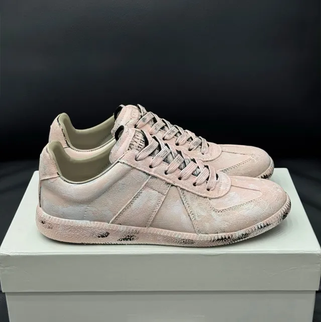 Maison Margiela Replica Sneaker Distressed Pink