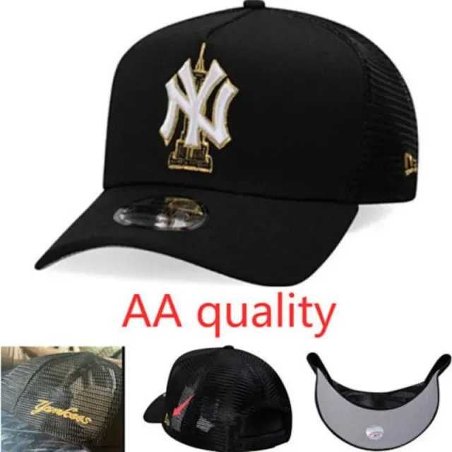 New Era × MLB Trucker Cap NY Yankees Gold Logo