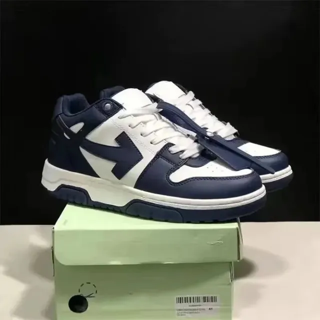 Amiri Rockstud Sneaker Navy and White
