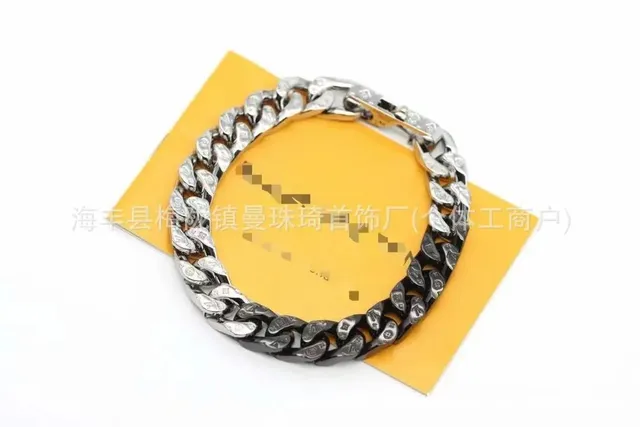 Chrome Hearts Curb Chain Bracelet Two-Tone