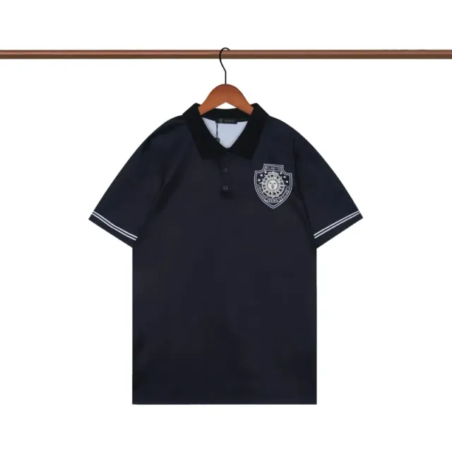 Versace Polo Shirt Sun Shield Logo