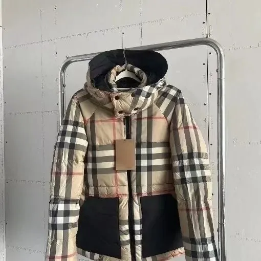 Burberry Check Puffer Jacket