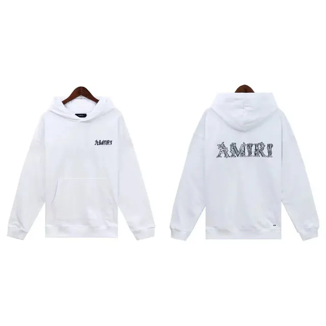 Amiri Hooded Sweatshirt Logo Print