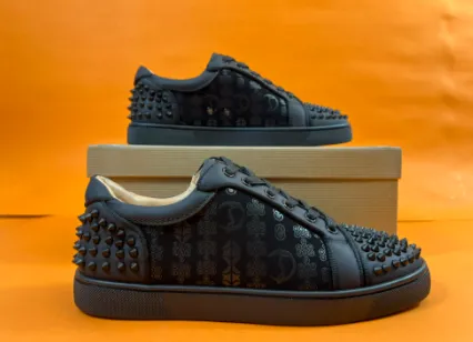 Christian Louboutin Louis Junior Spiked