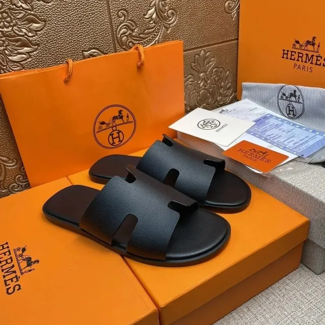 Hermès Oran Sandal Black