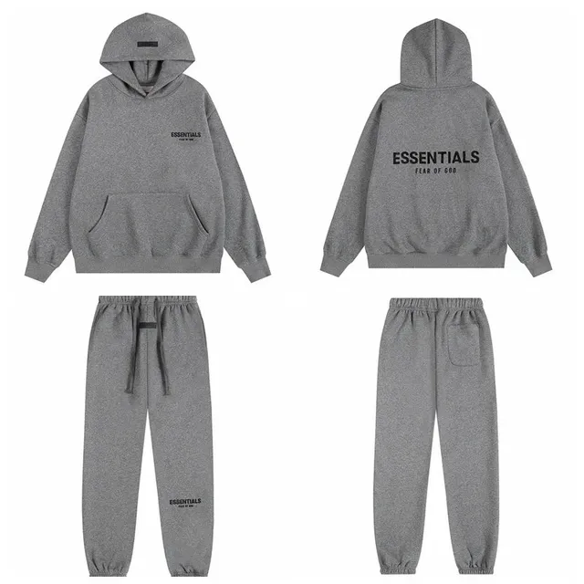 Fear of God Essentials Hoodie and Joggers Set Essentials Logo