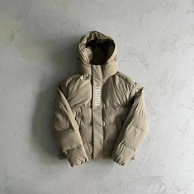 Hellstar Puffer Jacket Logo Print